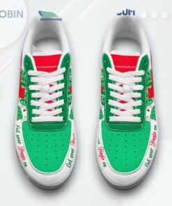 Scooby Doo Christmas Air Force 1 Shoes   Get Your Jingle On Design
