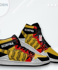 Scorpina Jordan 1 High – Custom Printed Sneakers
