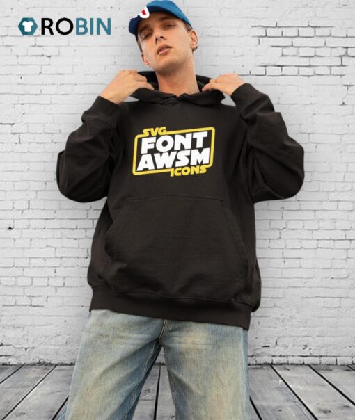 Svg Font Awsm Icons Shirt