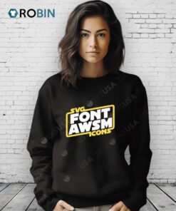 Svg Font Awsm Icons Shirt