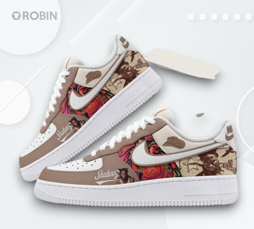 Shaboozey Last Of My Kind Air Force 1   Unique Graphic Design Sneakers