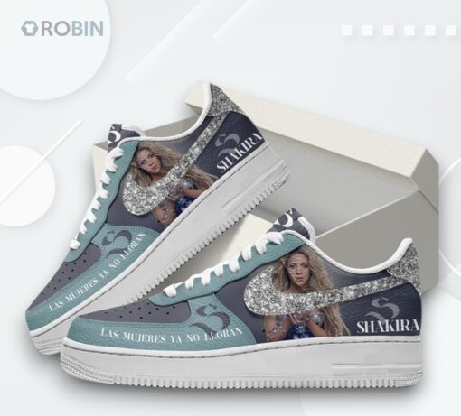 Shakira Air Force 1 Shoes   Las Mujeres Ya No Lloran Design