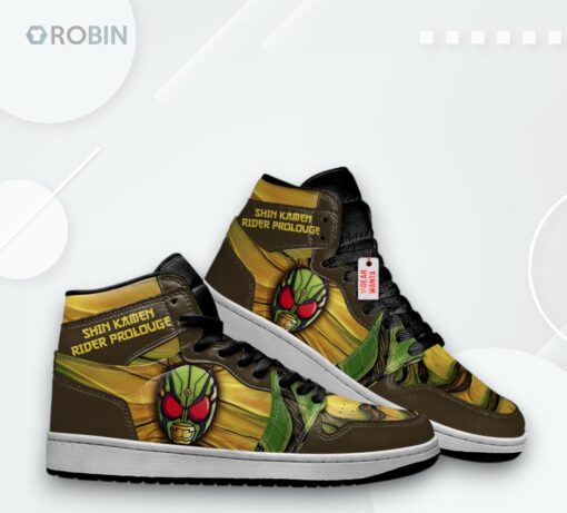 Shin Kamen Rider Jordan 1 High – Custom Anime Sneakers
