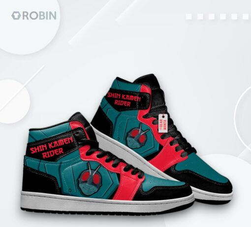 Shin Kamen Rider Ultraman Jordan 1 High – Custom Anime Sneakers