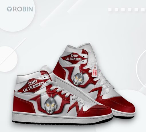 Shin Ultraman Jordan 1 High Sneakers – Custom Anime Shoes