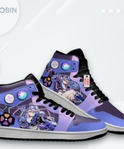 Silver Wolf HSR Jordan 1 High – Custom Anime Sneakers Silver Wolf HSR Jordan 1 High – Custom Anime Sneakers