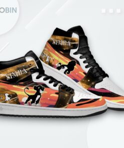 Simba Silhouette Jordan 1 High – Custom Lion King Sneakers Simba Silhouette Jordan 1 High – Custom Lion King Sneakers
