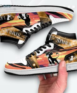 Simba Silhouette Jordan 1 High – Custom Lion King Sneakers Simba Silhouette Jordan 1 High – Custom Lion King Sneakers