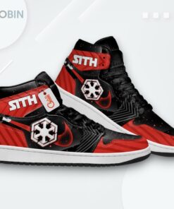 Sith Lord Jordan 1 High – Custom Star Wars Sneakers Sith Lord Jordan 1 High – Custom Star Wars Sneakers