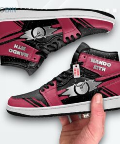 Sith Mando Jordan 1 High – Star Wars Custom Sneakers Sith Mando Jordan 1 High – Star Wars Custom Sneakers