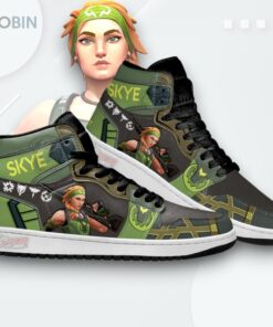 Skye Valorant Jordan 1 High – Gamer Sneakers Skye Valorant Jordan 1 High – Gamer Sneakers