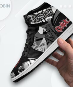Slenderman Jordan 1 High – Custom Horror Sneakers Slenderman Jordan 1 High – Custom Horror Sneakers