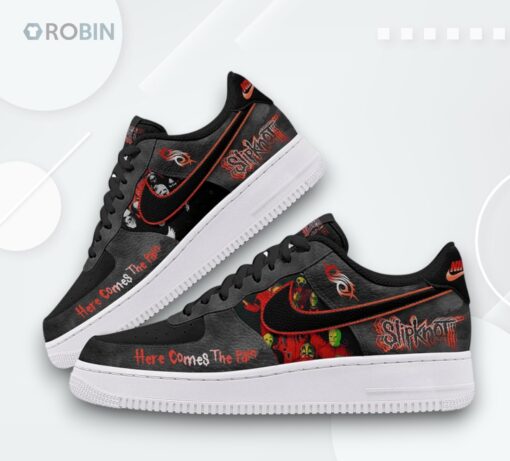 Slipknot ‘Here Comes The Pain’ Air Force 1 Shoes   Unique Design & Style