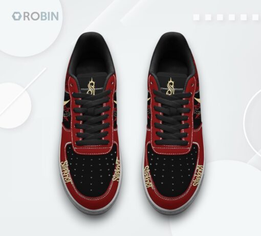 Slipknot ‘Wait And Bleed’ Design Air Force 1 Shoes   Fan Gear