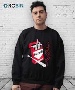 Smoking Barrels Baseball Shirt