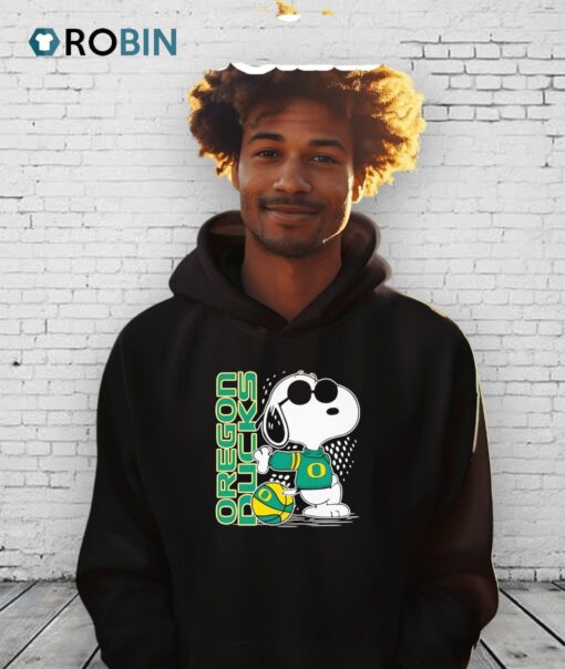Snoopy Stand Oregon Ducks Shirt