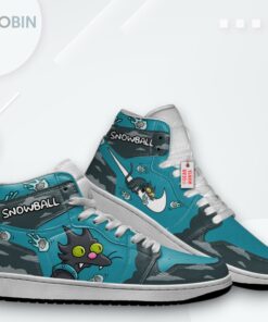 Snowball Simpson Jordan 1 High – Custom Sneakers Snowball Simpson Jordan 1 High – Custom Sneakers