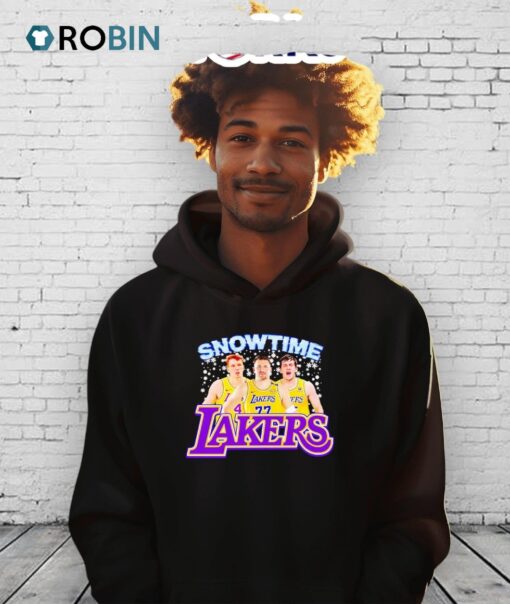 Snowtime Lakers Players Shirt