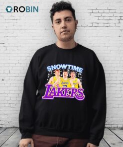 Snowtime Lakers Players Shirt
