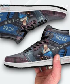 Sova Valorant Jordan 1 High – Gamer Sneakers Sova Valorant Jordan 1 High – Gamer Sneakers