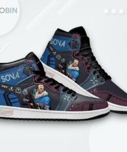 Sova Valorant Jordan 1 High – Gamer Sneakers Sova Valorant Jordan 1 High – Gamer Sneakers