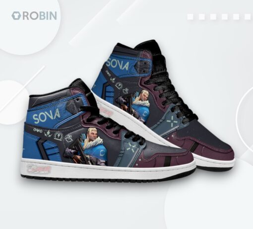 Sova Valorant Jordan 1 High – Gamer Sneakers