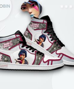 Sparkle Specialist Jordan 1 High – Game Character Sneakers Sparkle Specialist Jordan 1 High – Game Character Sneakers