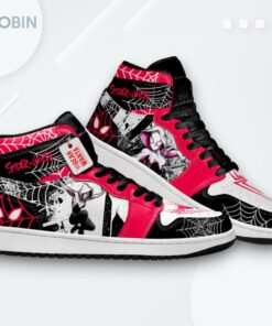 Spider Gwen Jordan 1 High – Spider Verse Sneakers Spider Gwen Jordan 1 High – Spider Verse Sneakers