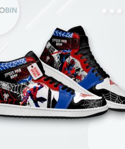 Spider Man 2099 Jordan 1 High – Spider Verse Custom Sneakers Spider Man 2099 Jordan 1 High – Spider Verse Custom Sneakers