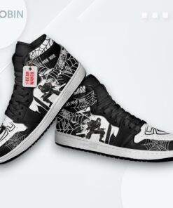 Spider Man Noir Jordan 1 High – Custom Spider Verse Sneakers Spider Man Noir Jordan 1 High – Custom Spider Verse Sneakers