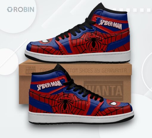 Spider Verse Jordan 1 High – Custom Spider Man Sneakers