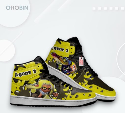 Splatoon Agent 3 Jordan 1 High – Custom Sneakers