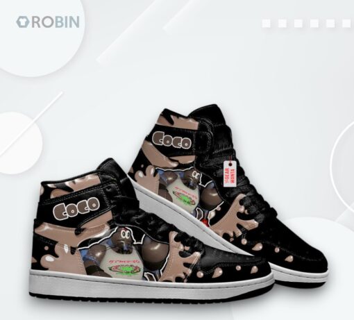 Splatoon Custom Jordan 1 High Sneakers – Coco Design