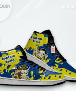Splatoon Jordan 1 High – Captain Craig Custom Sneakers Splatoon Jordan 1 High – Captain Craig Custom Sneakers