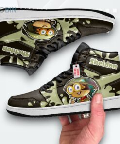 Splatoon Jordan 1 High – Custom Sheldon Sneaker Splatoon Jordan 1 High – Custom Sheldon Sneaker