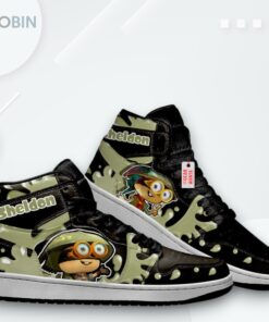 Splatoon Jordan 1 High – Custom Sheldon Sneaker Splatoon Jordan 1 High – Custom Sheldon Sneaker