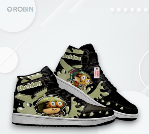Splatoon Jordan 1 High – Custom Sheldon Sneaker
