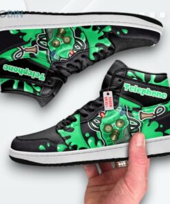Splatoon Jordan 1 High Sneakers – Custom Telephone Design Splatoon Jordan 1 High Sneakers – Custom Telephone Design