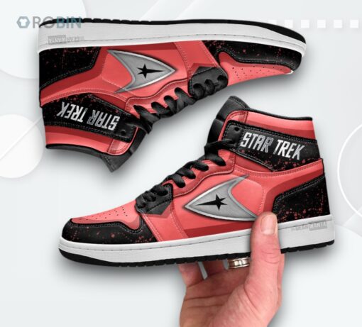 Star Trek Jordan 1 High Sneakers Custom For Fans Sneakers TT15