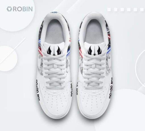 Star Wars ‘Do Or Don’t, There Is No Try’ Print Air Force 1 Shoes   Stylish & Unique