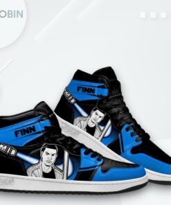 Star Wars Finn Jordan 1 High – Custom Sneakers Fan Gift