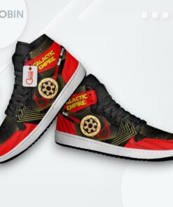 Star Wars Jordan 1 High – Galactic Empire Custom Sneakers Star Wars Jordan 1 High – Galactic Empire Custom Sneakers