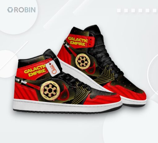 Star Wars Jordan 1 High – Galactic Empire Custom Sneakers