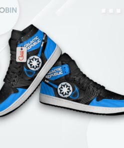 Star Wars Jordan 1 High Galactic Republic Custom Sneakers Star Wars Jordan 1 High Galactic Republic Custom Sneakers