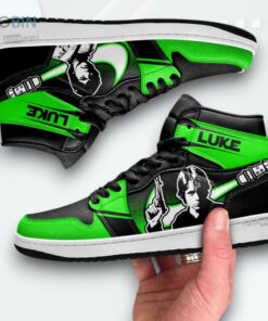 Star Wars Luke Jordan 1 High Sneakers Custom Gifts Idea For Fans Star Wars Luke Jordan 1 High Sneakers Custom Gifts Idea For Fans