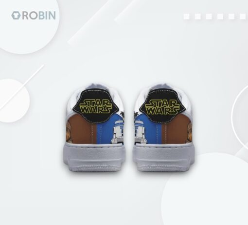 Star Wars May The 4th Air Force 1 Shoes   Iconic Design for Fans