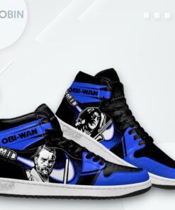 Star Wars Obi Wan Jordan 1 High – Custom Sneakers Gift Star Wars Obi Wan Jordan 1 High – Custom Sneakers Gift