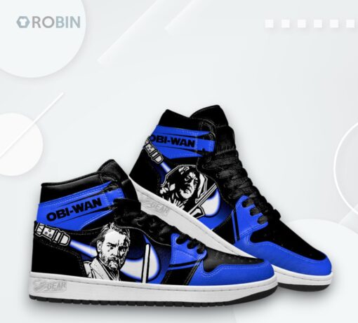 Star Wars Obi Wan Jordan 1 High – Custom Sneakers Gift