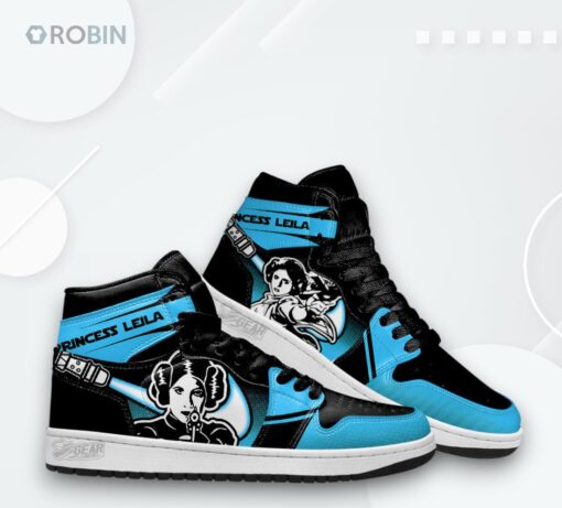 Star Wars Princess Leia Jordan 1 High – Custom Sneakers