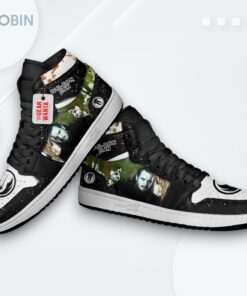 Star Wars Qui Gon Jinn Jordan 1 High Custom Sneakers Star Wars Qui Gon Jinn Jordan 1 High Custom Sneakers